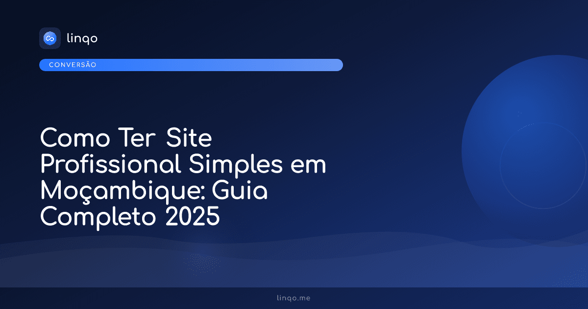 Profissional moçambicano a utilizar o smartphone para gerir o seu site profissional simples em Maputo