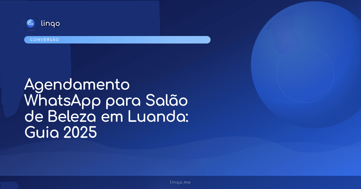 Profissional de beleza em Luanda a organizar marcações no telemóvel através do WhatsApp