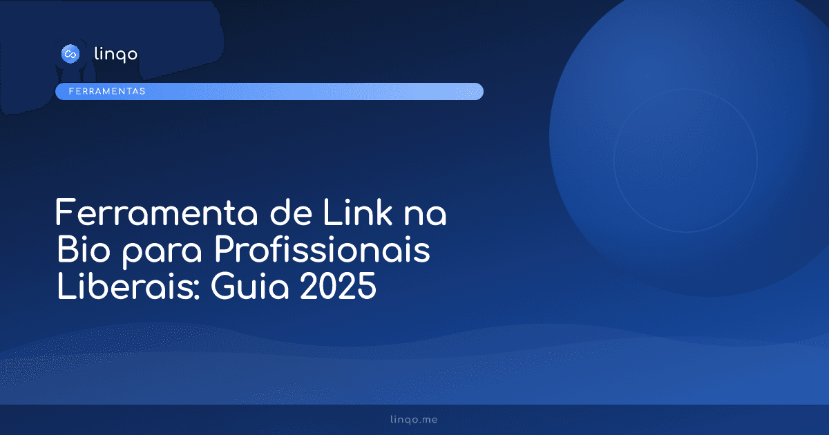 Profissional liberal utilizando a ferramenta de link na bio Linqo no celular e computador