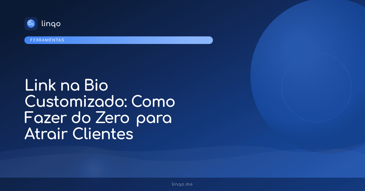 Profissional local configurando um link na bio customizado no celular