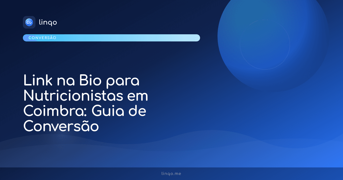 Nutricionista em Coimbra a organizar consultas através do link na bio no telemóvel