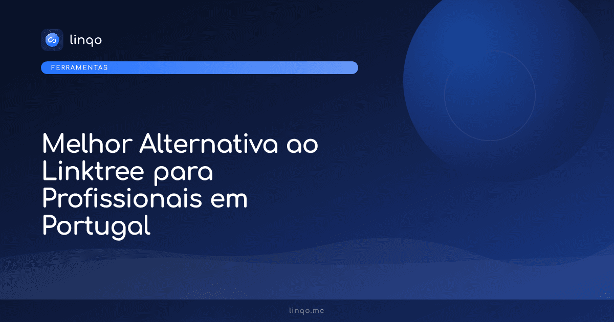 Profissional em Portugal a utilizar a melhor alternativa ao Linktree no smartphone para gerir agendamentos